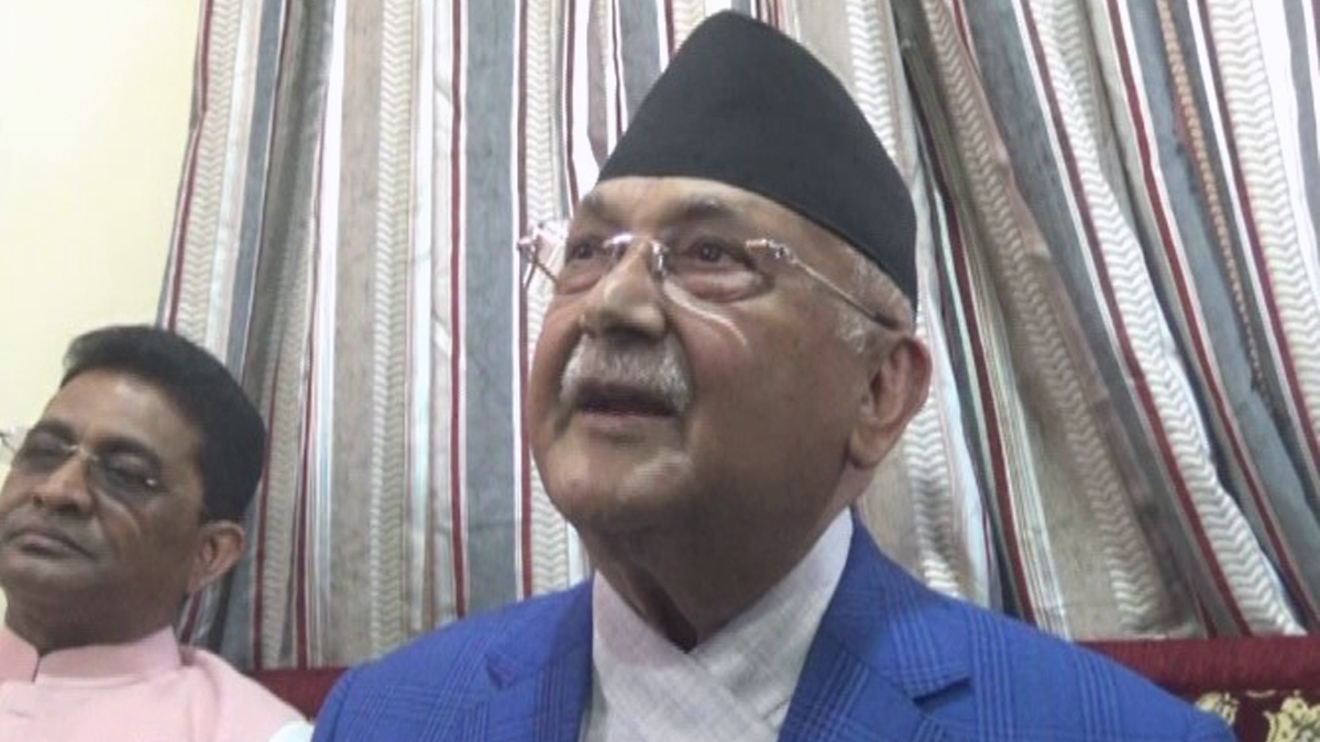 कांग्रेसले वर्तमान सरकारको विकल्प दिन सक्दैन : ओली
